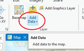 ArcGIS Pro Add Data